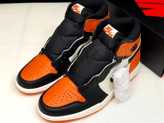 Retro 1 Air Jordan Backboard555088-005 Shattered OG High 0529